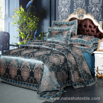 Luxury 100% cotton lace Bedding Set